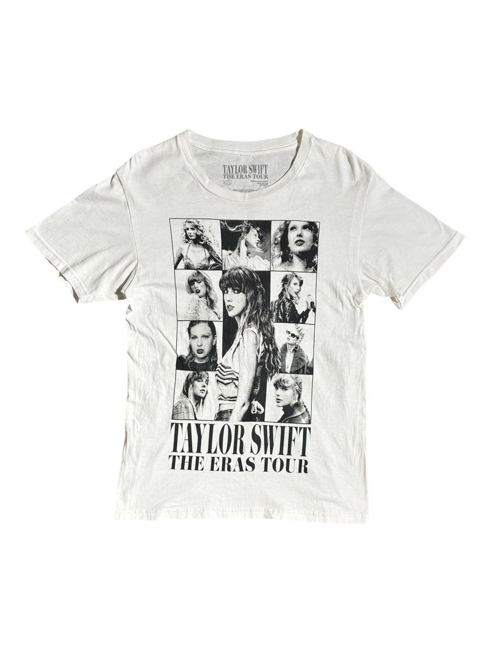 Taylor Swift The Era Tour Merch White Tee